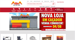Desktop Screenshot of milium.com.br